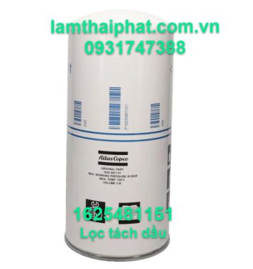 1625481101 Lọc Tách Dầu Atlas Copco Chính Hãng | GA11-GA22, GA11VSD-GA22VSD