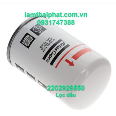 2202929500 2202929550 Lọc dầu Atlas Copco  Chính Hãng | Phụ Tùng Máy Nén Khí Atlas Copco | 0931747388