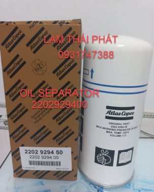 Dầu, Lọc Dầu, Lọc Tách Dầu, Lọc Gió Máy Nén Khí Atlas Copco | 0931747388