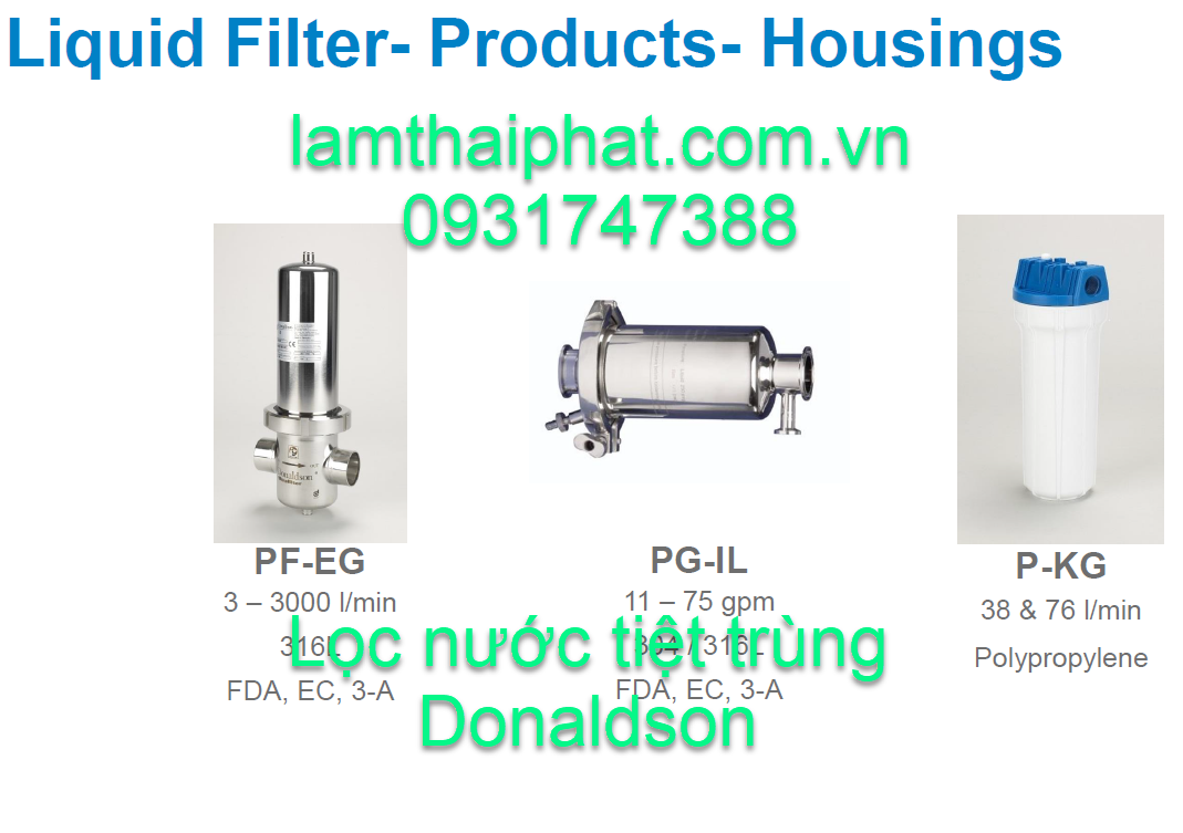Lọc vi sinh Donaldson chính hãng | Lọc khí tiệt trùng cho ngành thực phẩm & đồ uống