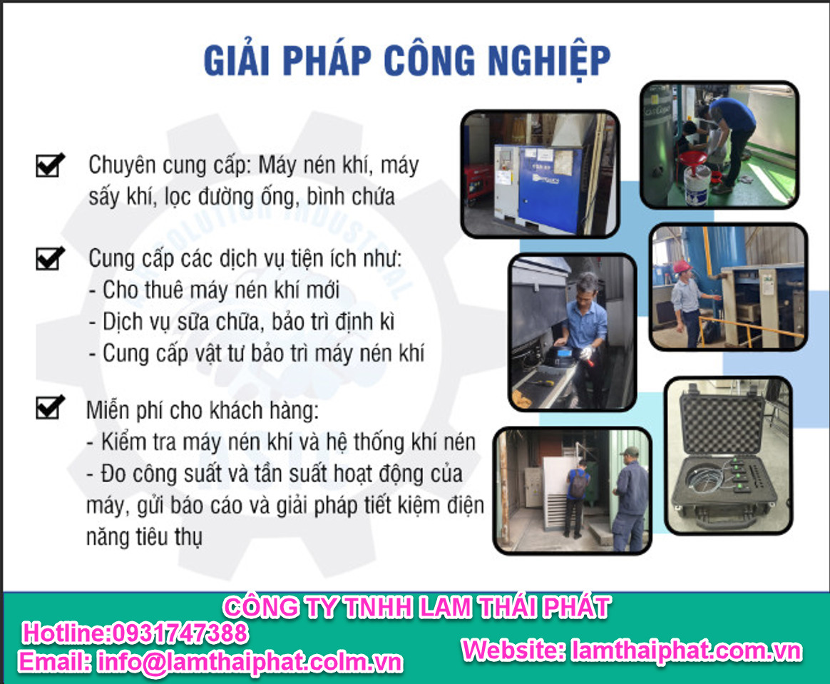 SỬA CHỮA BẢO TRÌ MÁY NÉN KHÍ 0931747388