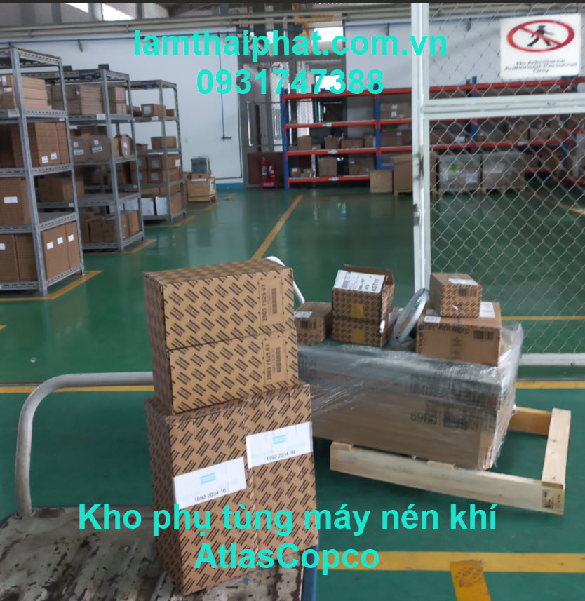 Kho phụ tùng máy nén khí Atlas Copco