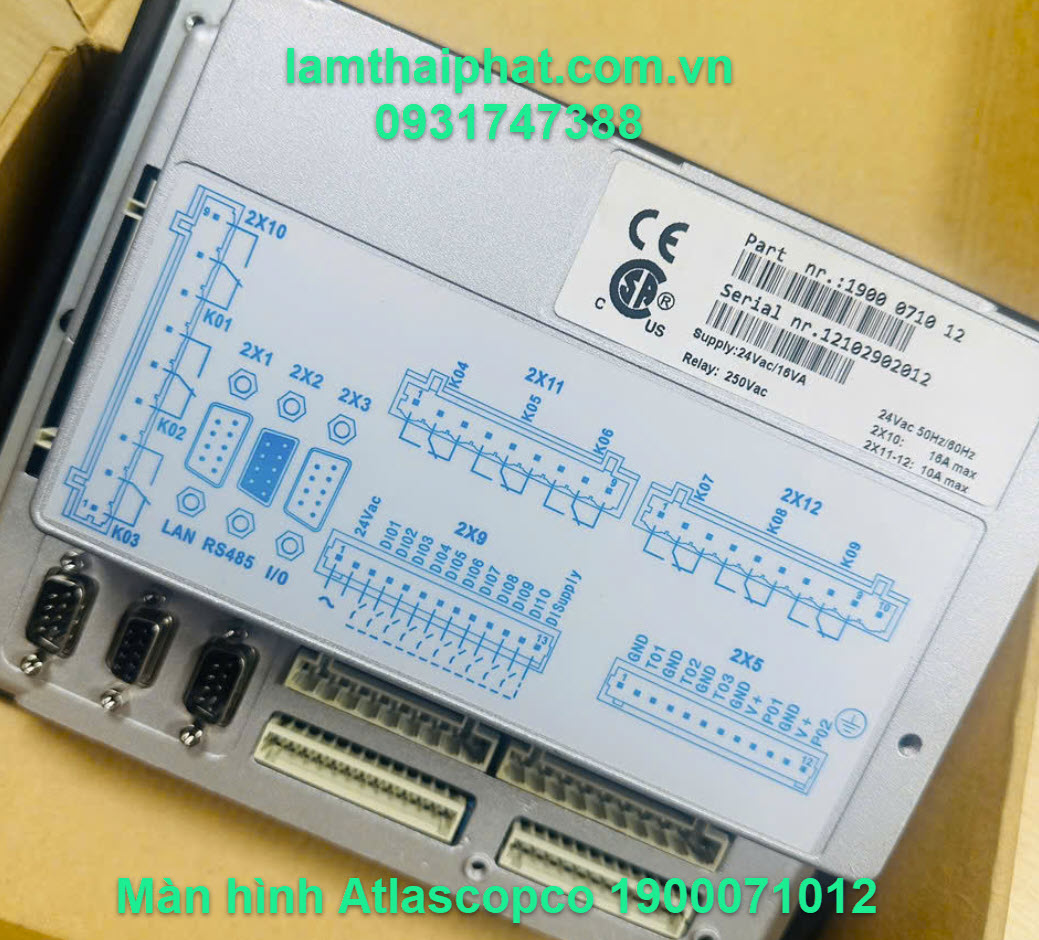 Màn hình Máy nén khí Atlas Copco 1900071012