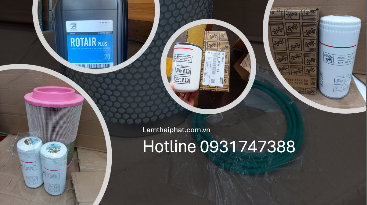 PHỤ TÙNG MÁY NÉN KHÍ CECCATO CHÍNH HÃNG