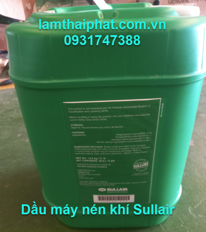 Nhớt máy nén khí Sullair