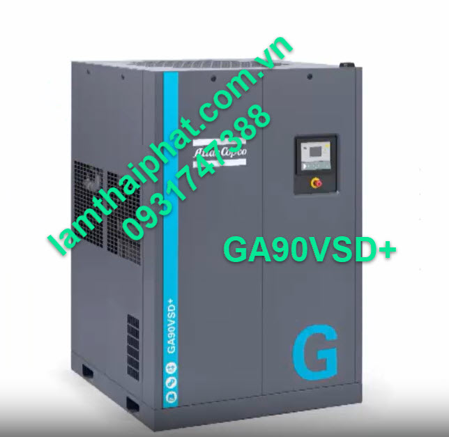 Máy Nén Khí Atlas Copco GA90 Tiết Kiệm Điện tới 35% | Lam Thái Phát