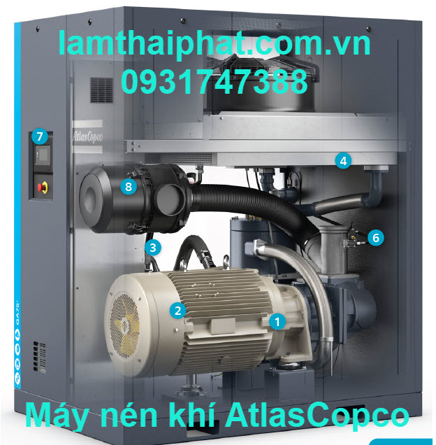 Máy nén khí AtlasCopco GA37