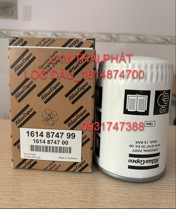1614874700 1614874799 Lọc dầu Atlas Copco