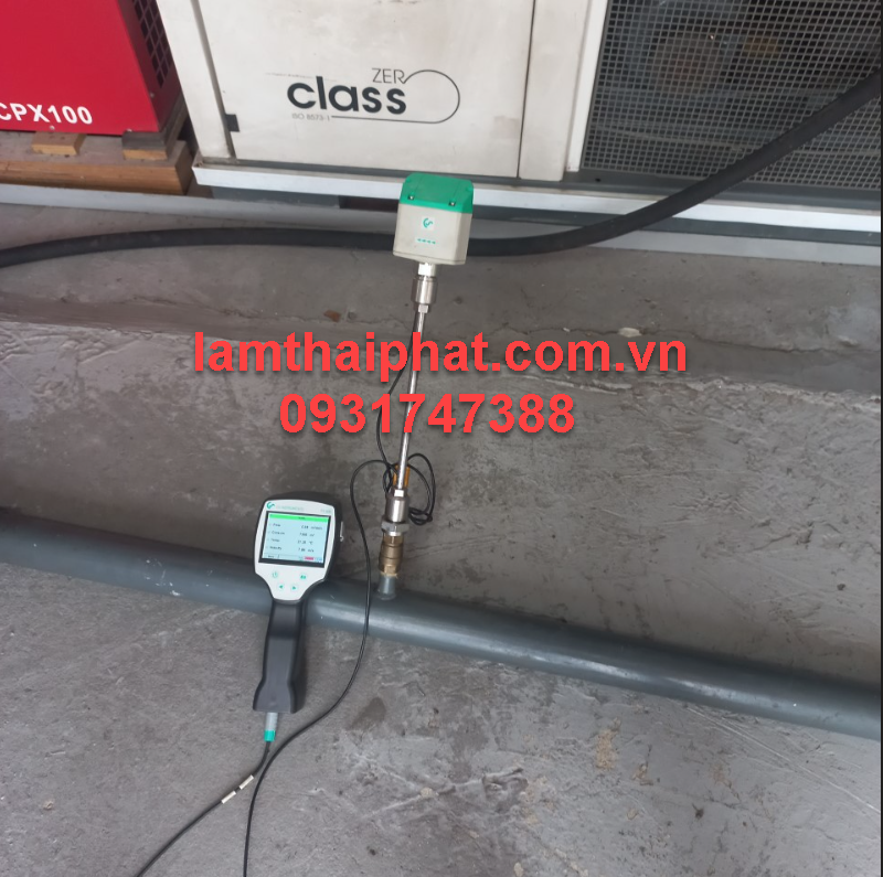 Dịch vụ đo lưu lượng máy nén khí uy tín | Lam Thái Phát