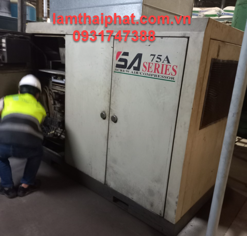 Máy Nén Khí Kêu To, Rung Bất Thường – Dấu Hiệu Hỏng Đầu Nén Trục Vít