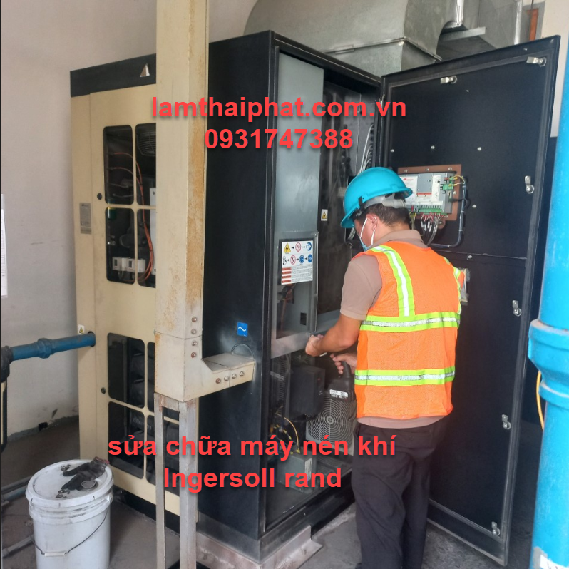Sữa chữa máy nén khí trục vít 55kw tại TPHCM