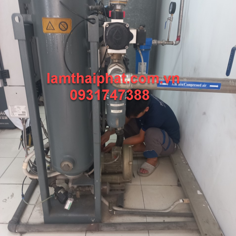 Máy nén khí cần sửa chữa? Gọi chuyên gia Lam Thái Phát 0931747388