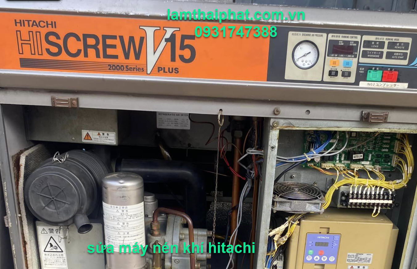 SỬA MÁY NÉN KHÍ HITACHI UY TÍN NHẤT 0947080688