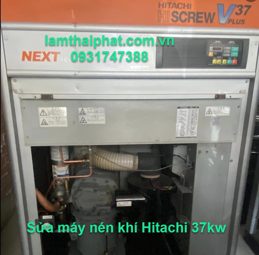Sửa máy nén khí Hitachi 37kw