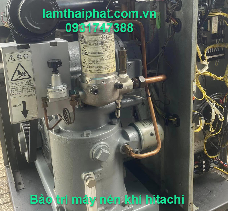 Sửa máy nén khí Hitachi 11kw