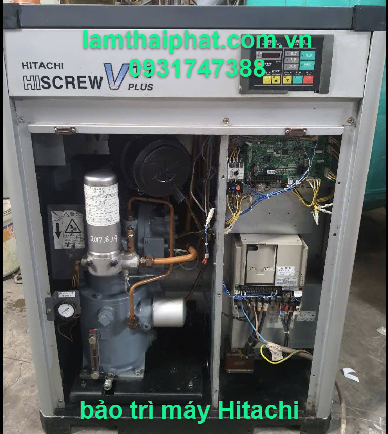 Sửa máy nén khí hitachi tại Long An
