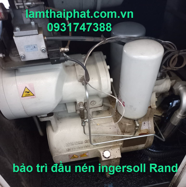 Sửa chữa máy nén khí Ingersoll Rand 55kw