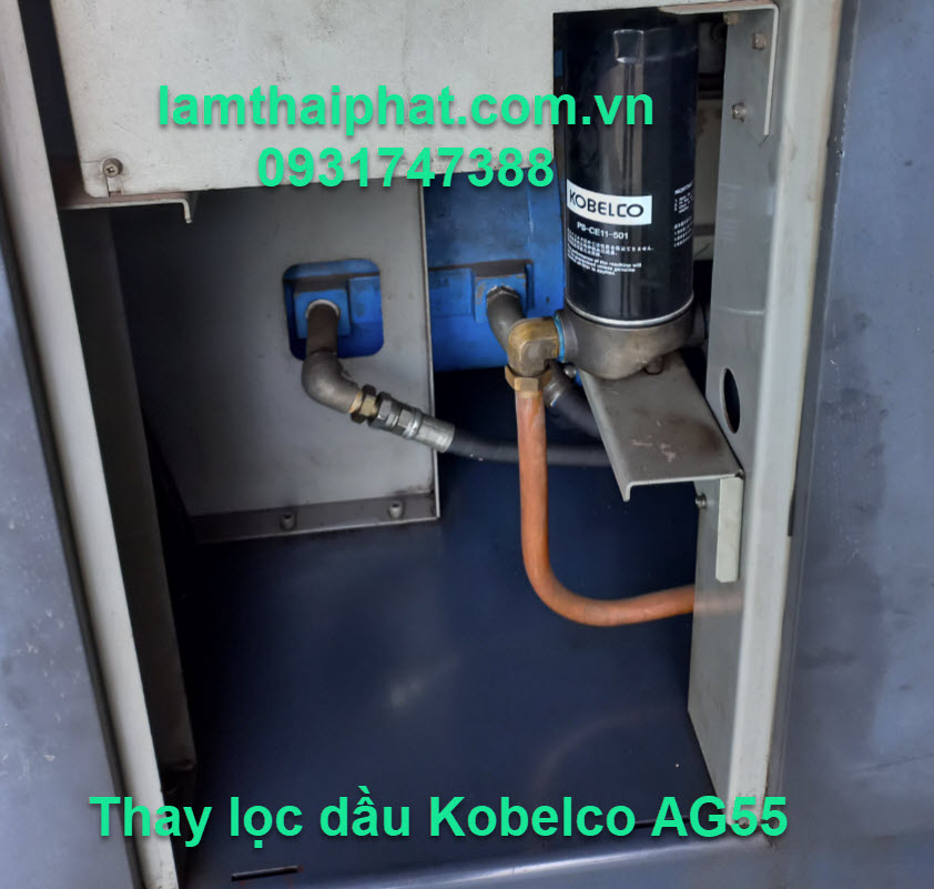 Kiểm tra máy nén khí Kobelco