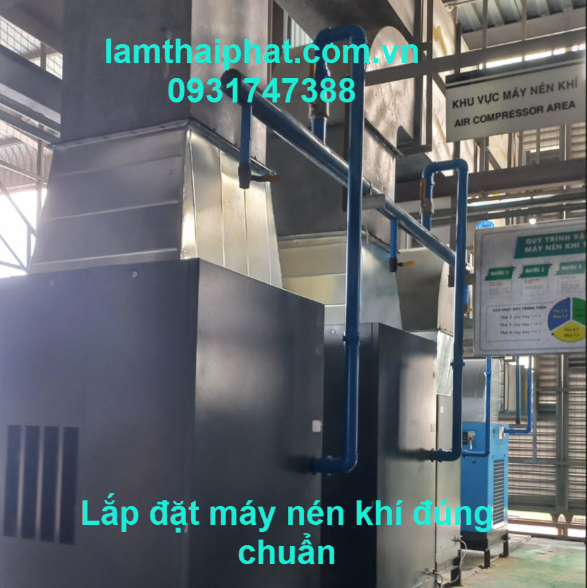 Lắp đặt máy nén đúng tiêu chuẩn