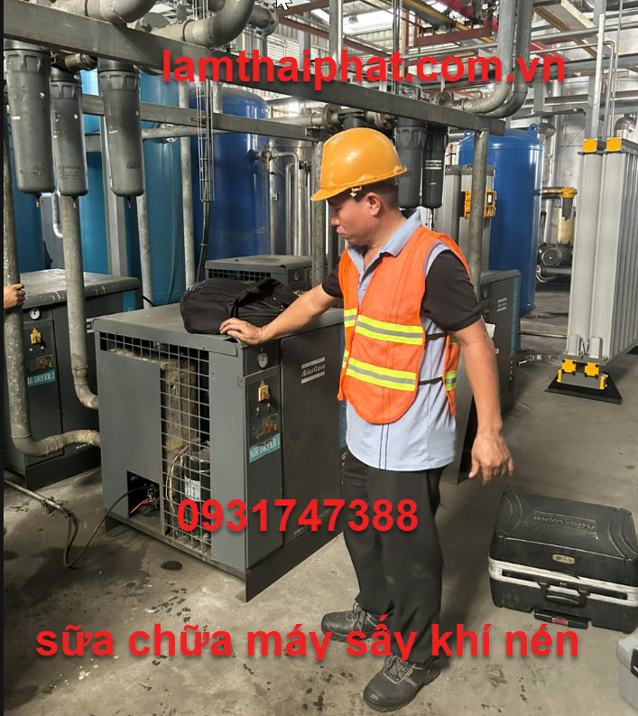 Sửa máy sấy khí AtlasCopco tại bình dương