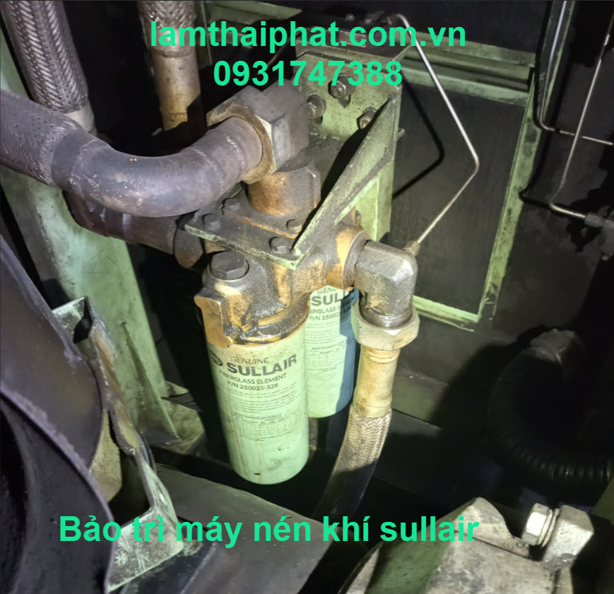 Bảo trì máy nén khí Sullair