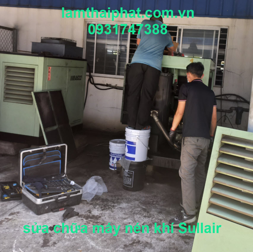 Bảo trì sửa máy nén khí Sullair 0931747388