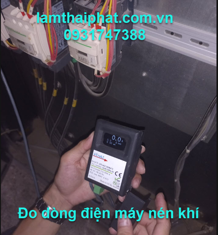 Đo tân suất hoạt động máy nén khí